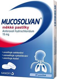 Mucosolvan 15mg pas.mol. 20