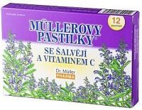 Müllerovy pastilky se šalvějí 30+6ks