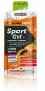 NAMEDSPORT, Sport gel, energetický, 25ml, Tropical