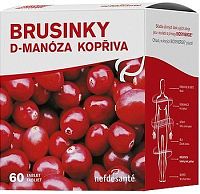 NEF DE SANTÉ Brusinky D-Manóza Kopřiva tbl. 60