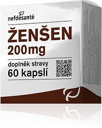 Nefdesanté Ženšen 200mg cps.60