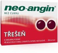 Neo-angin bez cukru Třešeň orm.pas.24