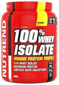 NUTREND 100% Whey Isolate banán 900g