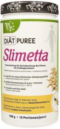 NUTRISTAR Diät Puree SLIMETTA kaše 700g - vanilka