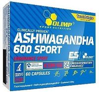 Olimp ASHWAGANDHA 600 SPORT, 60 kapslí