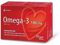 Omega-3 1000mg cps.30 pro zdravé srdce a cévy