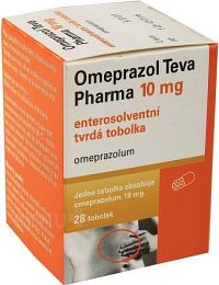 Omeprazol Teva Pharma 10mg por.cps.etd.28x10mg