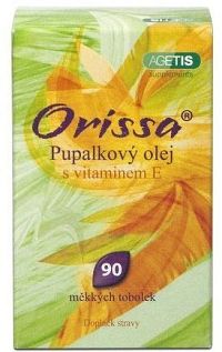 Orissa Pupalkový olej s vitaminem E cps.90