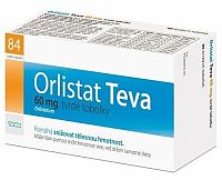 Orlistat Teva 60mg por.cps.dur. 84 x 60 mg