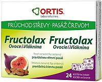 ORTIS Fructolax 24 žvýkacích kostek CZ/SK
