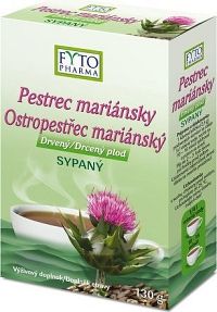 Ostropestřec plod drcený 130g Fytopharma