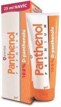 Panthenol 10% Swiss PREMIUM gel 100+25ml Zdarma