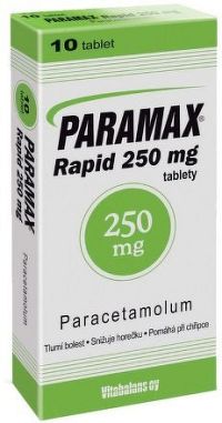 Paramax Rapid 250mg por.tbl.nob.10x250mg