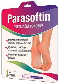 Parasoftin exfoliační ponožky 1 pár