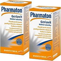 Pharmaton Geriavit měkké tobolky 2x30ks