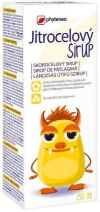 Phyteneo Jitrocelový sirup bez cukru 250ml