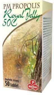 PM Propolis 50C+Royal jelly tbl.50x500mg