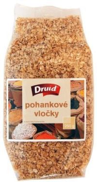 Pohankové vločky neochucené jemné DRUID 250g