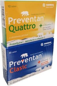 Preventan Clasic tbl.30 + Quattro citron tbl.12