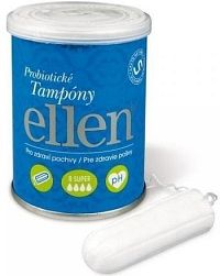 Probiotické tampóny ellen - Super 8 ks