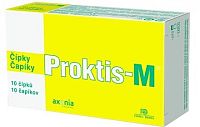 PROKTIS-M rektální čípky 10x2g