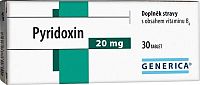 Pyridoxin tbl. 30 Generica