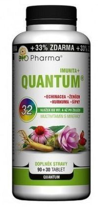 QUANTUM Imunita+ 32 složek tbl.90+30 BIO-Pharma