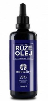 Renovality masážní a tělový olej Růže 100ml