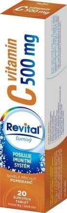 Revital C vitamin 500mg Pomeranč eff.tbl.20