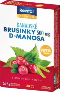 Revital Kanadské brusinky Forte 500 mg cps.30