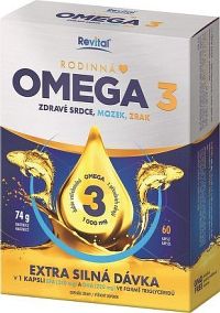 Revital Rodinná Omega 3 cps. 60