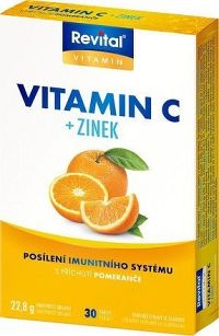 Revital Vitamin C+zinek tbl.30