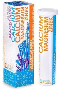 Rosen Calcium Magnesium Zinek tbl.eff.20