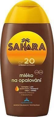 SAHARA Mléko na opalování OF 20 200 ml