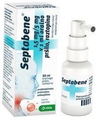 Septabene 1.5mg/ml+5.0mg/ml orm.spr.sol.1x30ml