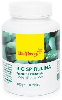 Spirulina BIO 100 g 500 tbl Wolfberry*