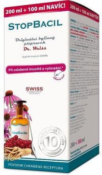 STOPBACIL sirup Dr. Weiss 200+100ml NAVÍC