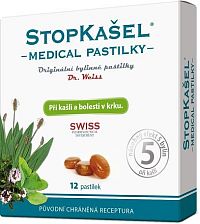 STOPKAŠEL Medical pastilky Dr.Weiss 12 pastilek