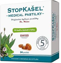 STOPKAŠEL Medical pastilky Dr.Weiss 24 pastilek