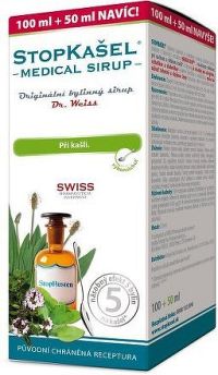 STOPKAŠEL Medical sirup Dr.Weiss 100+50ml NAVÍC