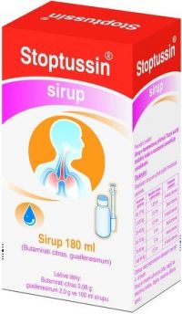 Stoptussin sirup por.sir. 1x180ml + pip.