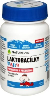 Swiss NatureVia Laktobacílky baby cps.15