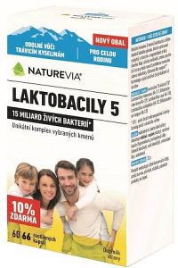 Swiss NatureVia LAKTOBACILY 5 cps.66