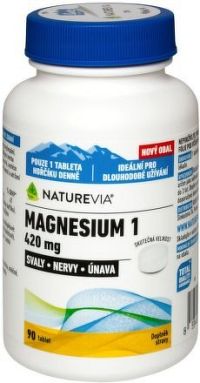 Swiss NatureVia Magnesium 1 420mg tbl.90
