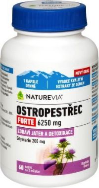 Swiss NatureVia Ostropestřec forte cps.60
