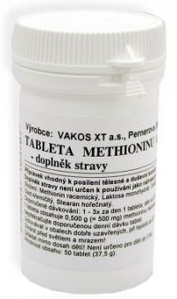 Tableta methioninu 0.5 CSC 50ks