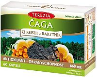 TEREZIA Čaga+Reishi a Rakytník cps.60