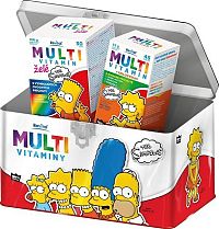 The Simpsons Multivitaminy v plechové dóze