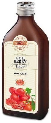 TOPVET Sirup goji berry - kustovnice 320g sklo