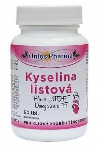 Uniospharma Kyselina listová tbl.60